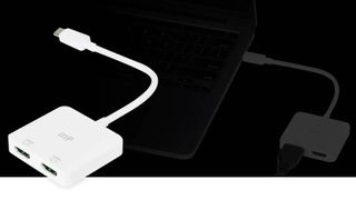 Monoprice USB-C to Dual 4K DisplayPort Adapter