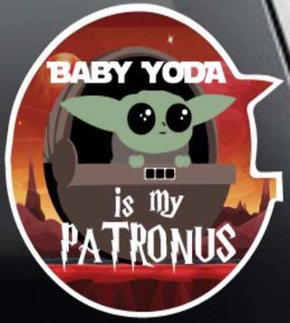 M&R Baby Yoda is my Patronus