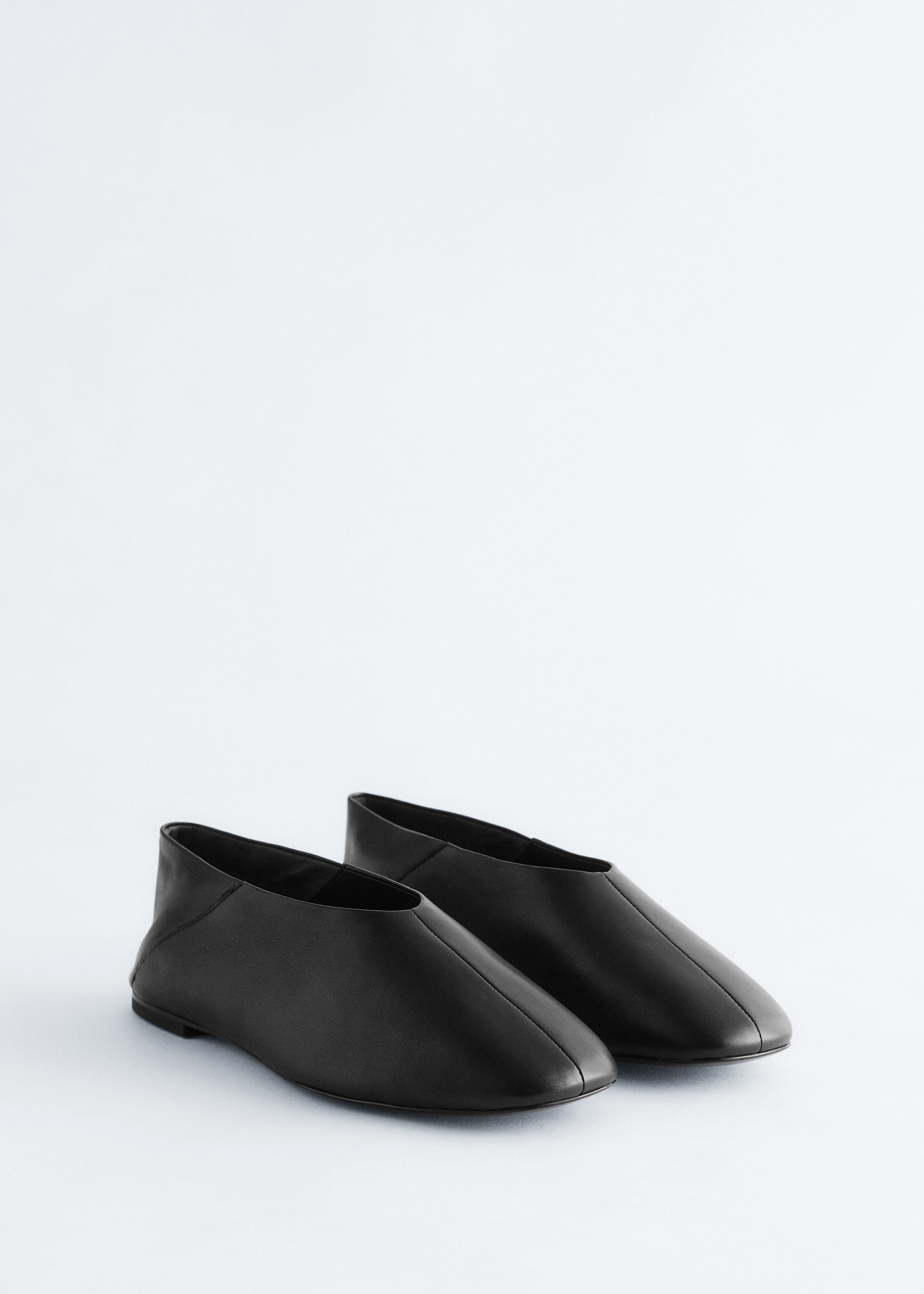 Leather Ballet Flats