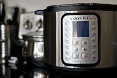 An Instant Pot on a stovetop