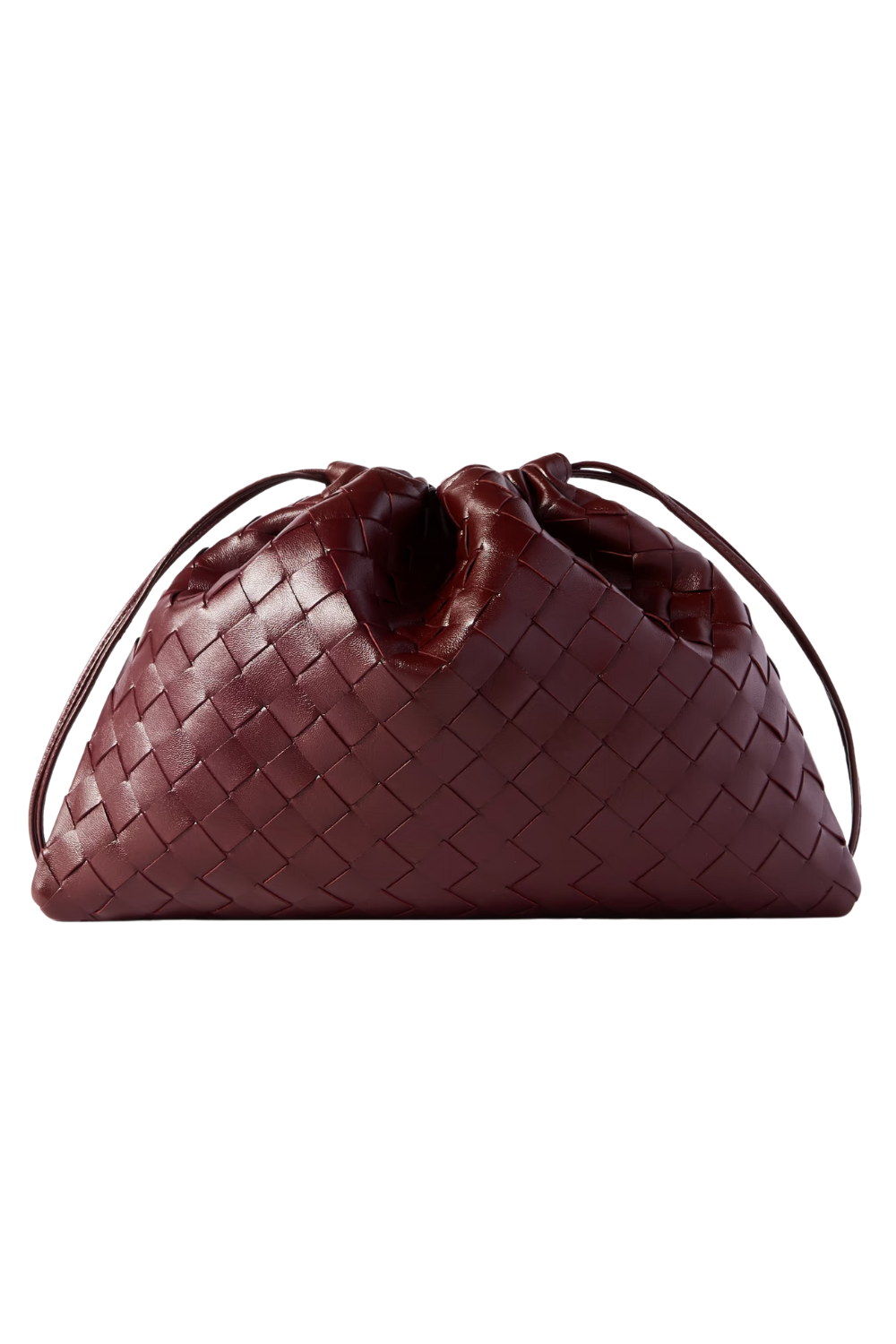 Intrecciato Leather Pouch