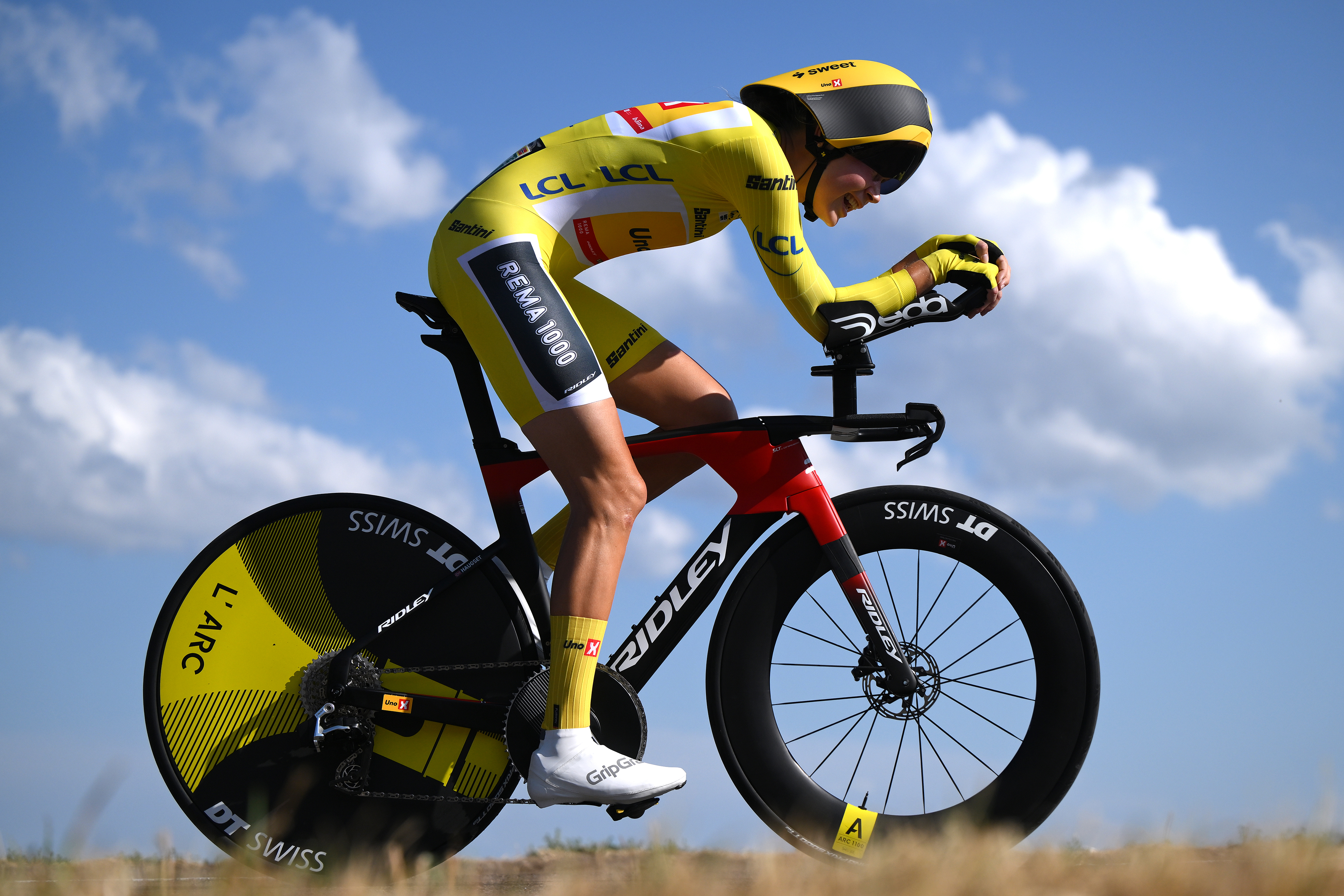 Time trialling at the tour de france femmes
