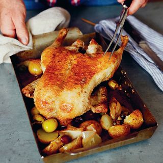 Dinner Party Mains: John Torode's Duck with Potatoes