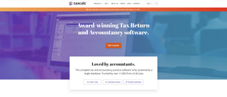 TaxCalc website screenshot