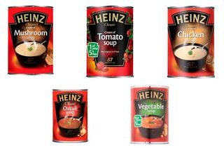 Iceland Heinz soups