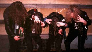 Unleashed posing for a photograph in 1990