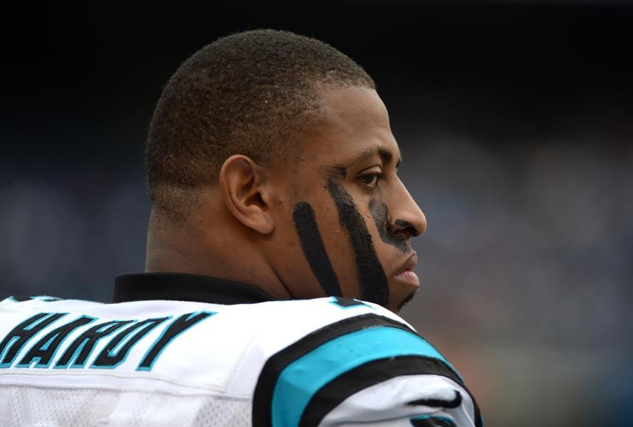 Carolina Panthers suspend Greg Hardy pending domestic violence case