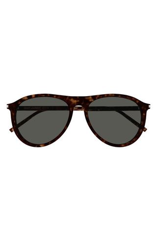 56mm Pilot Sunglasses