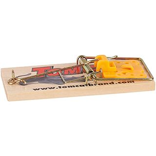 Tomcat Mouse Traps (wooden), 4 Traps