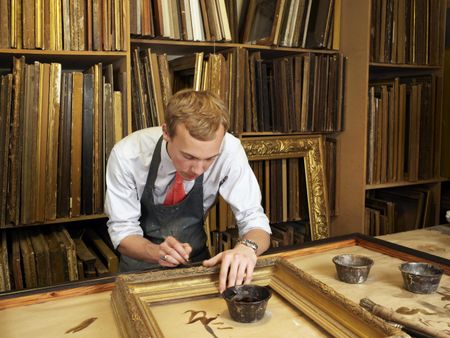 Employee at Rollo Whately’s shop