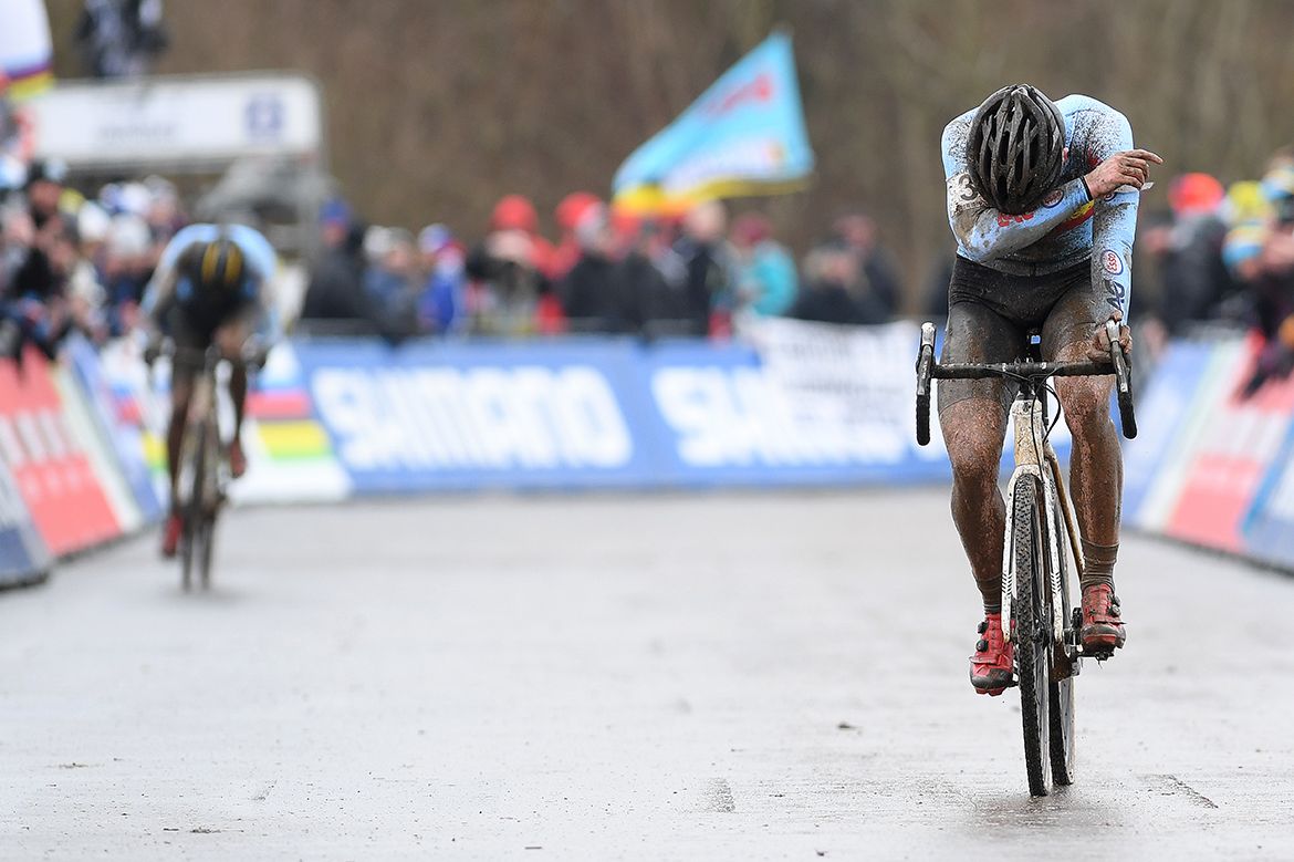 Thijs Aerts fought hard for the final podium spot but was just beaten