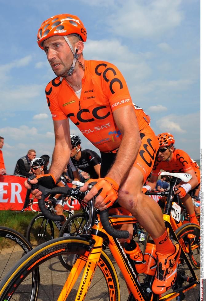 Former winner Davide Rebellin (CCC Polsat Polkowice)