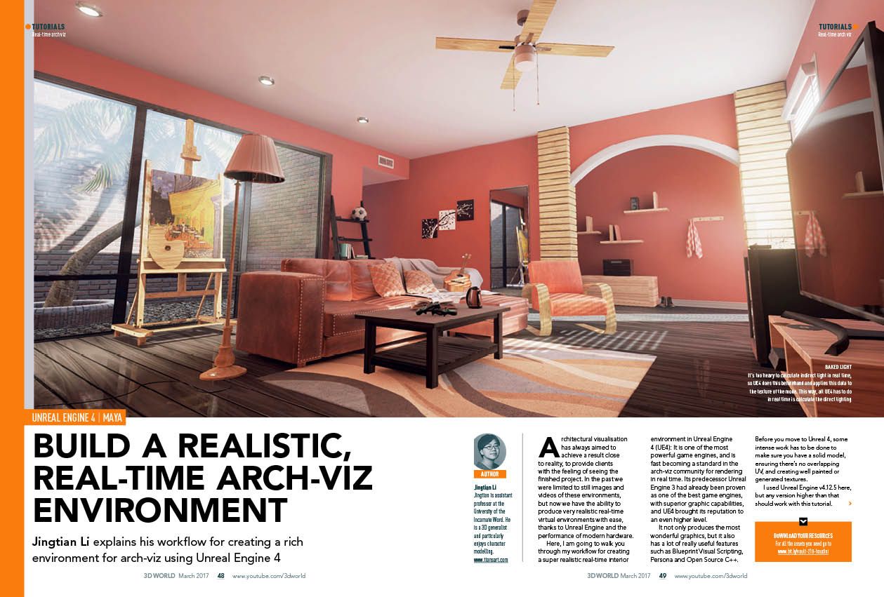 Master Unreal Engine 4 to create a real-time arch-viz environment