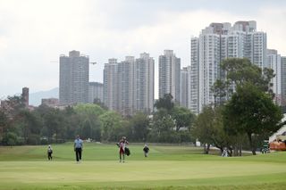 A general view of Hong Kong Golf Club's Fanling Golf Course