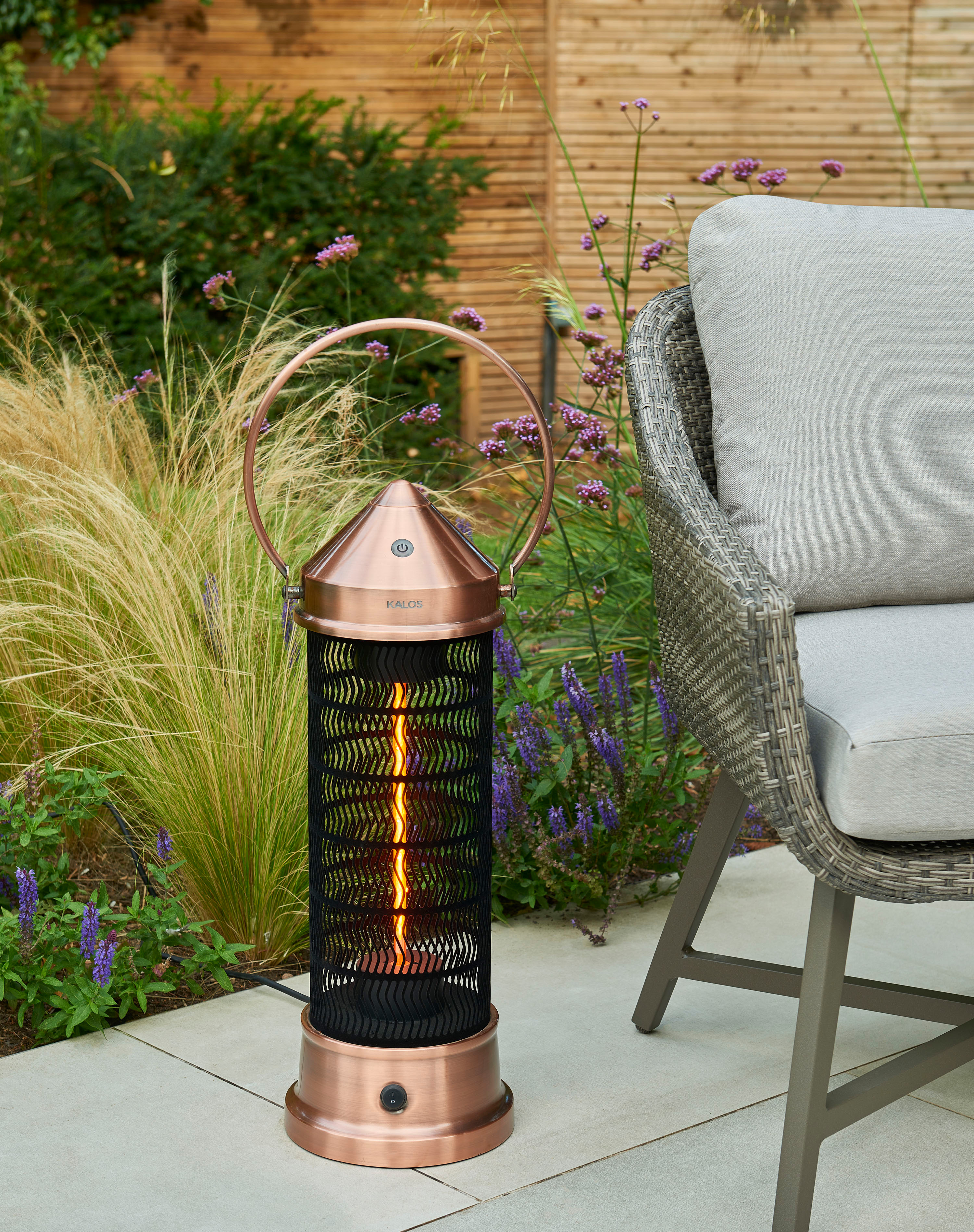 Garden trends: copper outdoor lantern Kettler