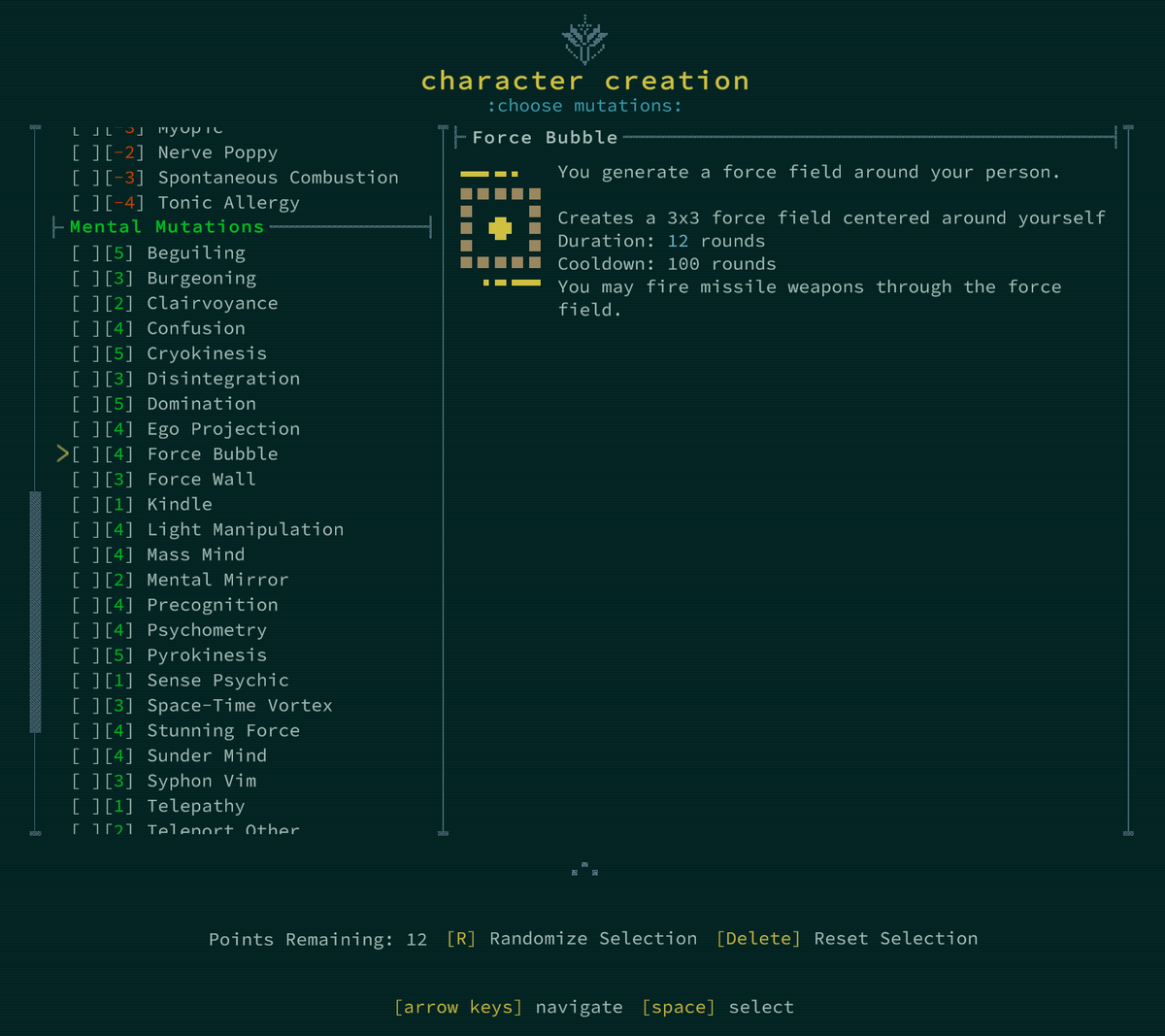 An image of the Caves of Qud Palladium Reef update.