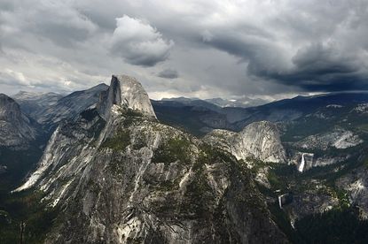 Half Dome as viewed from Glacier Point.