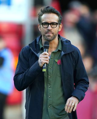 Ryan Reynolds comments on football