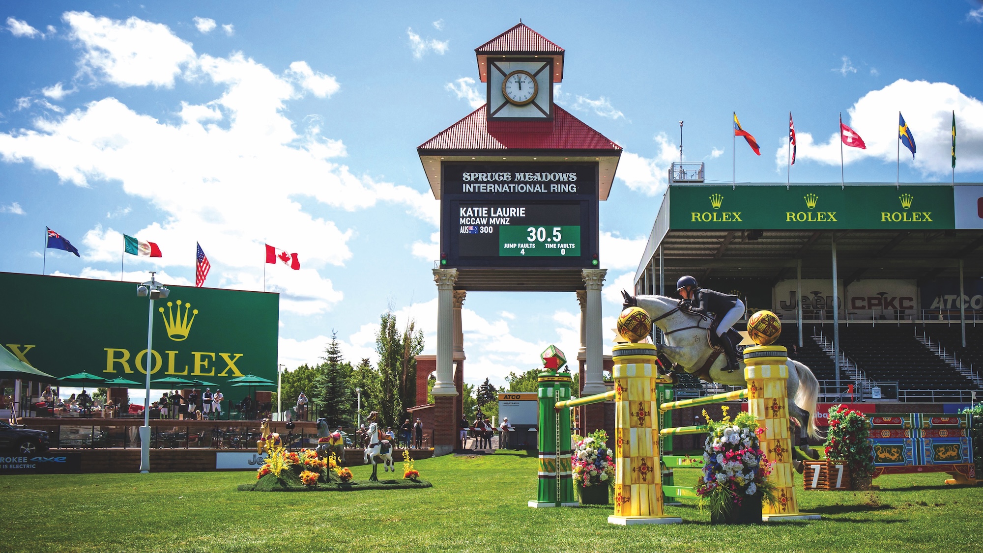 The Spruce Meadows showground, the focal point in the docuseries Faultless