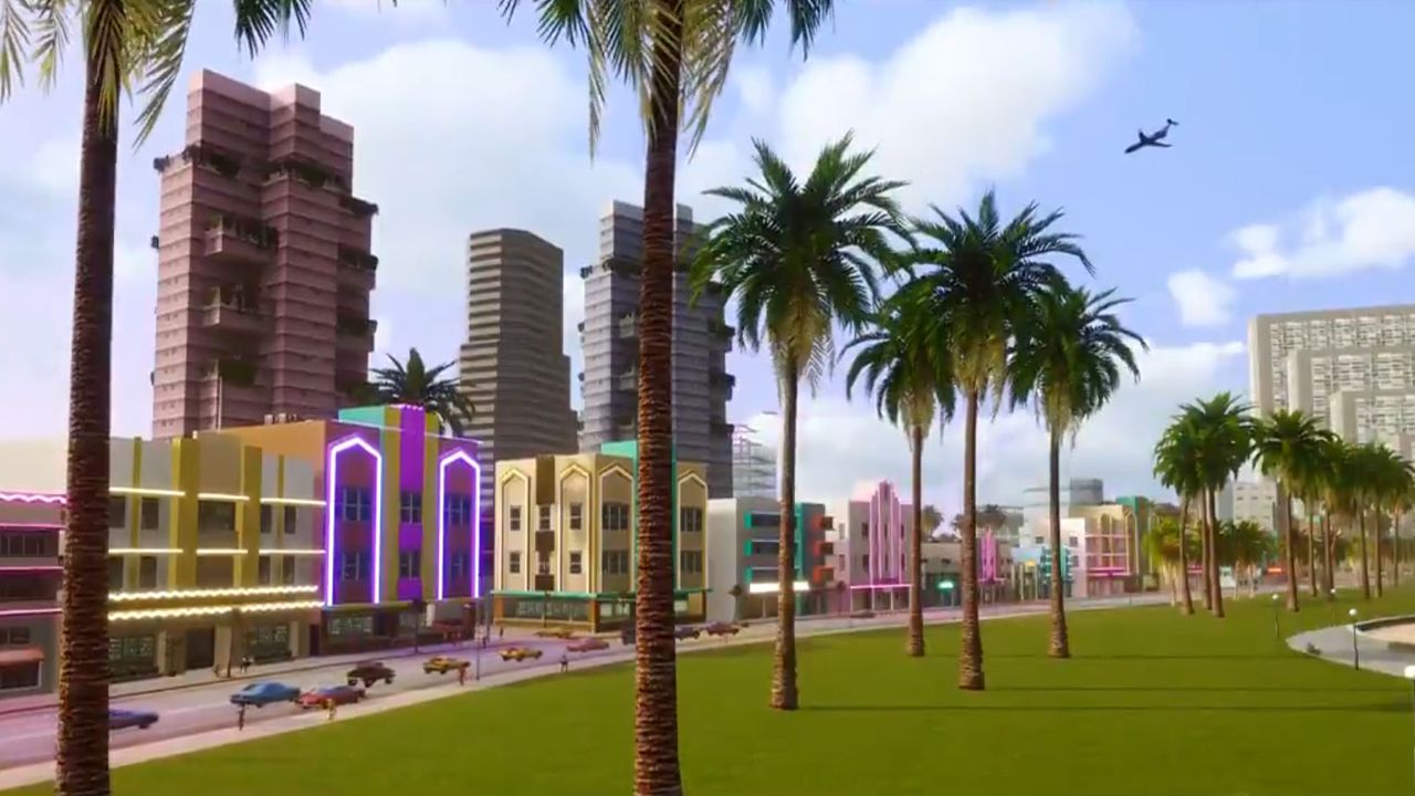 Ocean Drive in Vice City