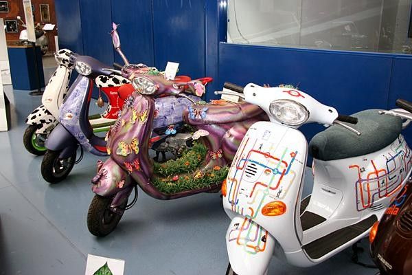 Vespa goes green.