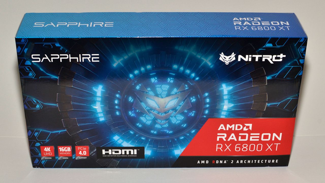 Sapphire Radeon RX 6800 XT Nitro+ photos