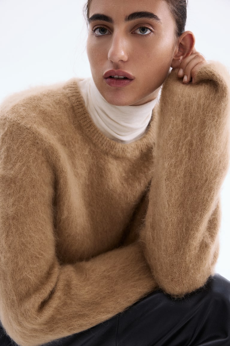Mohair-Blend Jumper