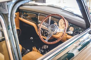 Mini Remastered by David Brown Automotive steering wheel