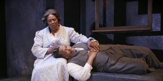Sharon D. Clarke and Wendell Pierce in Death of a Salesman