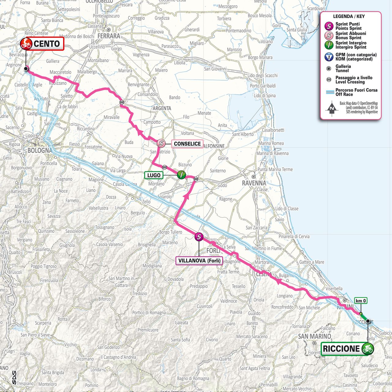 2024 Giro d'Italia maps and profiles