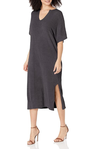 Barefoot Dreams Womens Cozychic Ultra Lite Caftan Casual Dress (Was $134) 