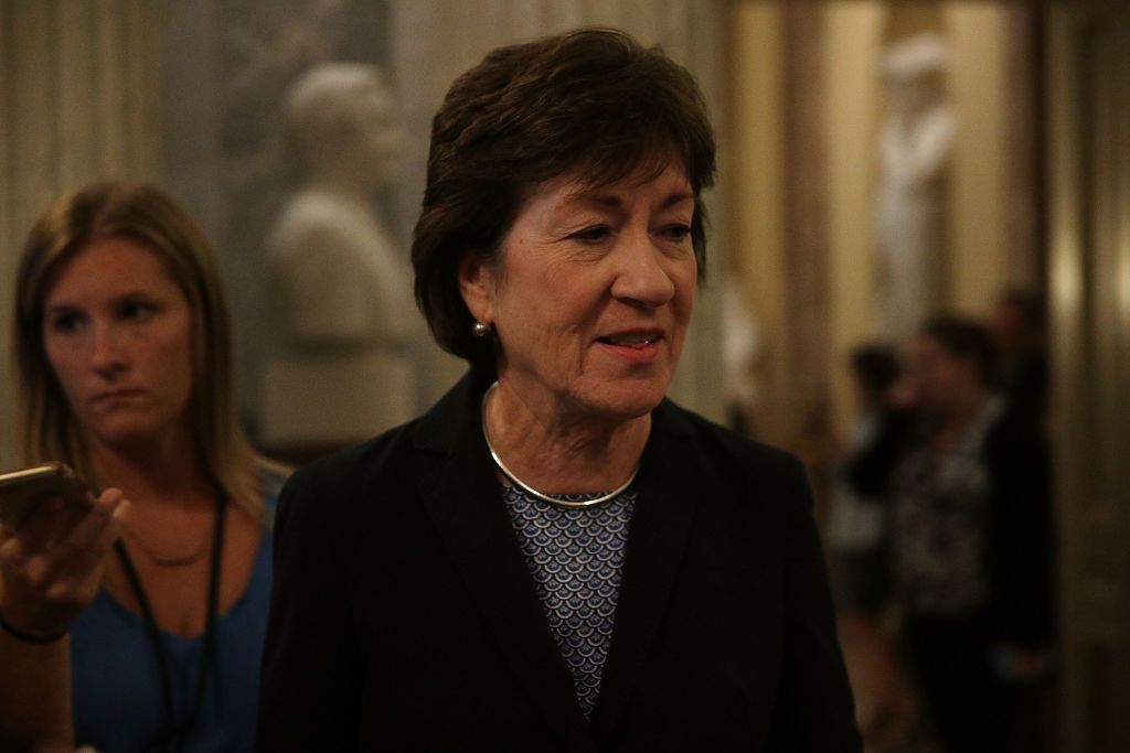 Sen. Susan Collins.