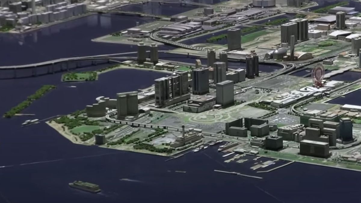 Screenshots of the Urban Lab AR Tokyo project