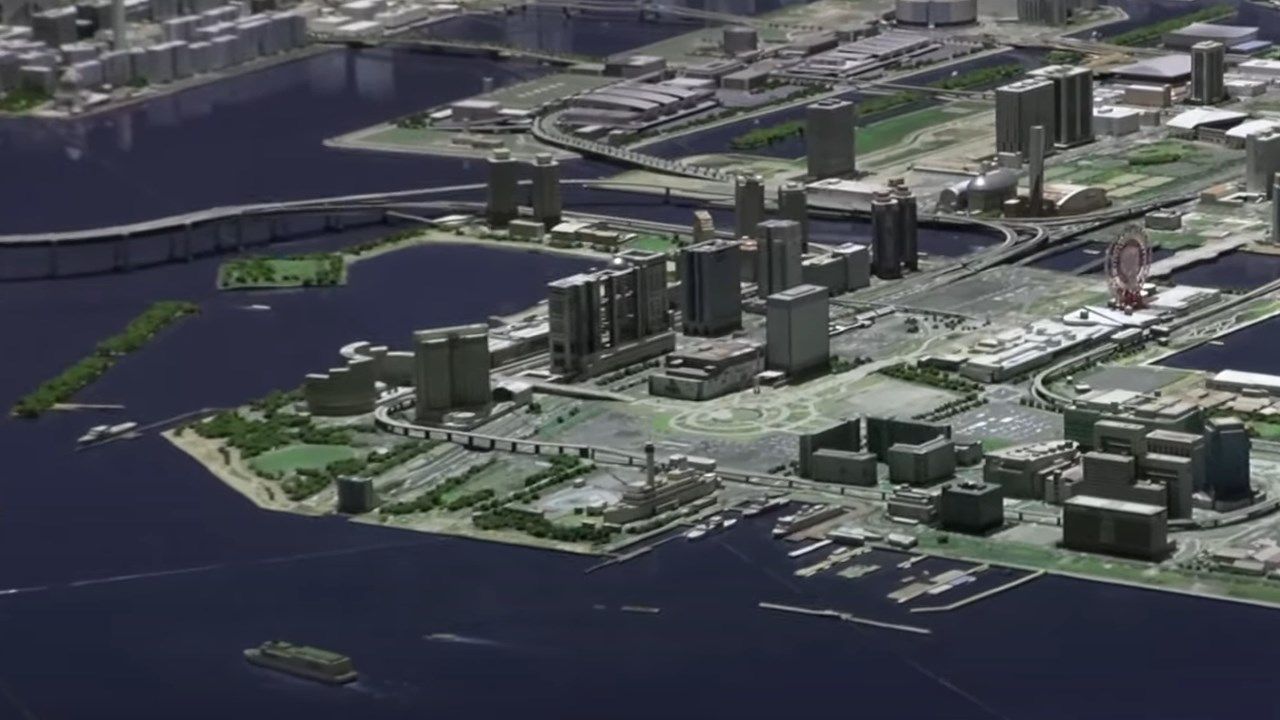 Screenshots of the Urban Lab AR Tokyo project