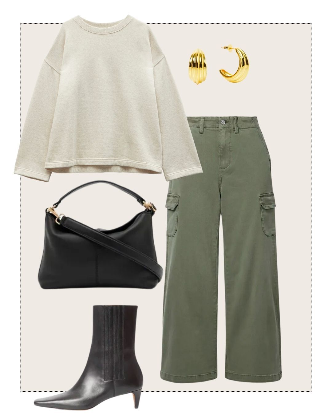 CHIC SWEATSHIRT OUTFITS
