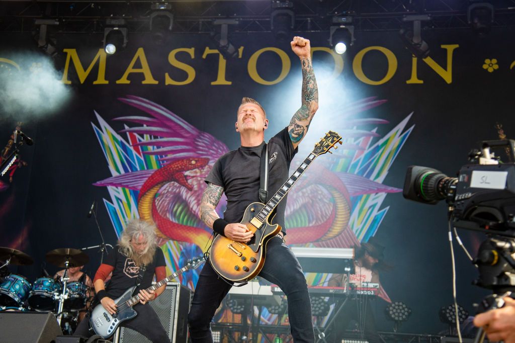 A picture of Mastodon&#039;s BIll Kelliher