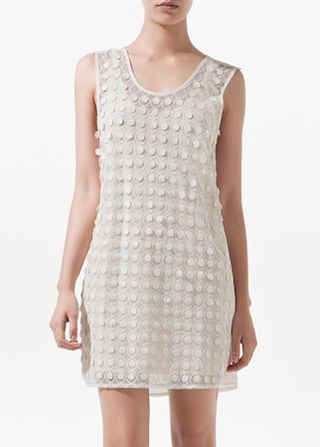 Zara lace shift dress, £39.99
