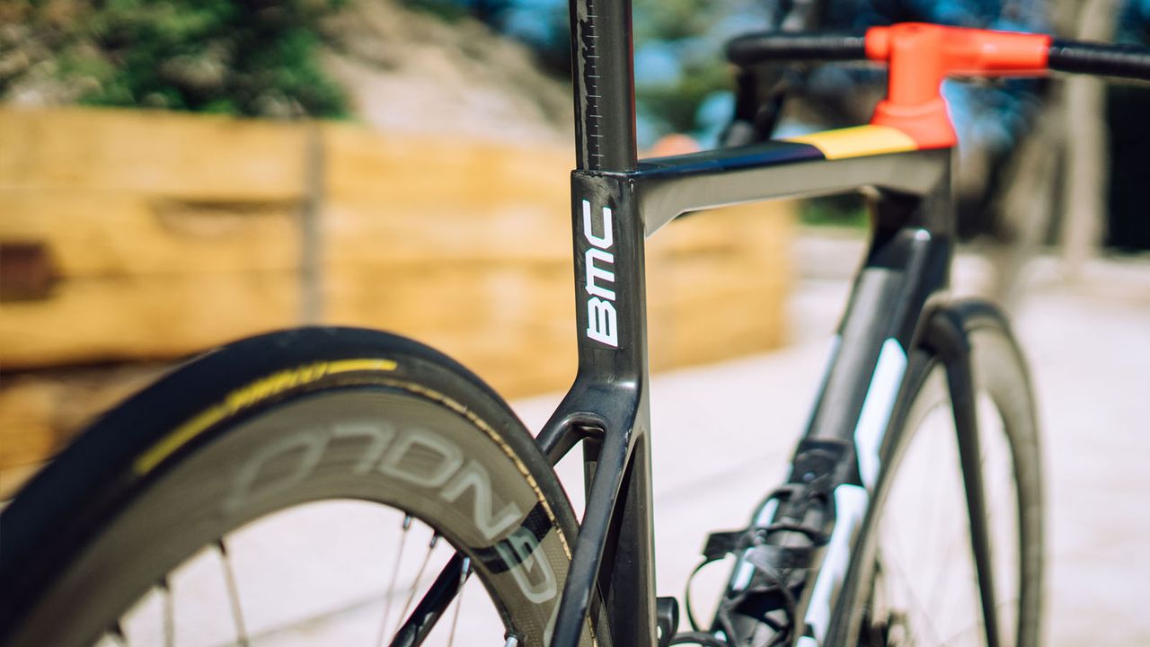 Greg Van Avermaet's BMC Teammachine for the Olympics