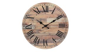 wood clock