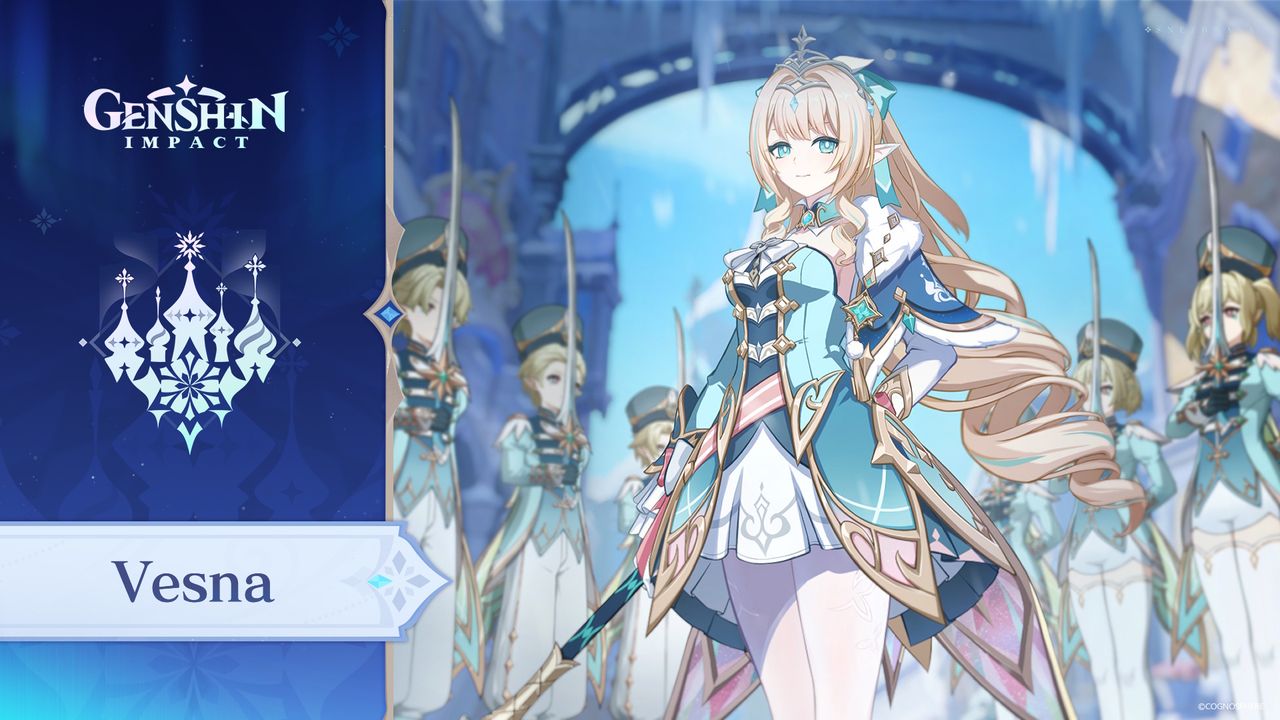 Genshin Impact Snezhnayan characters - Vesna