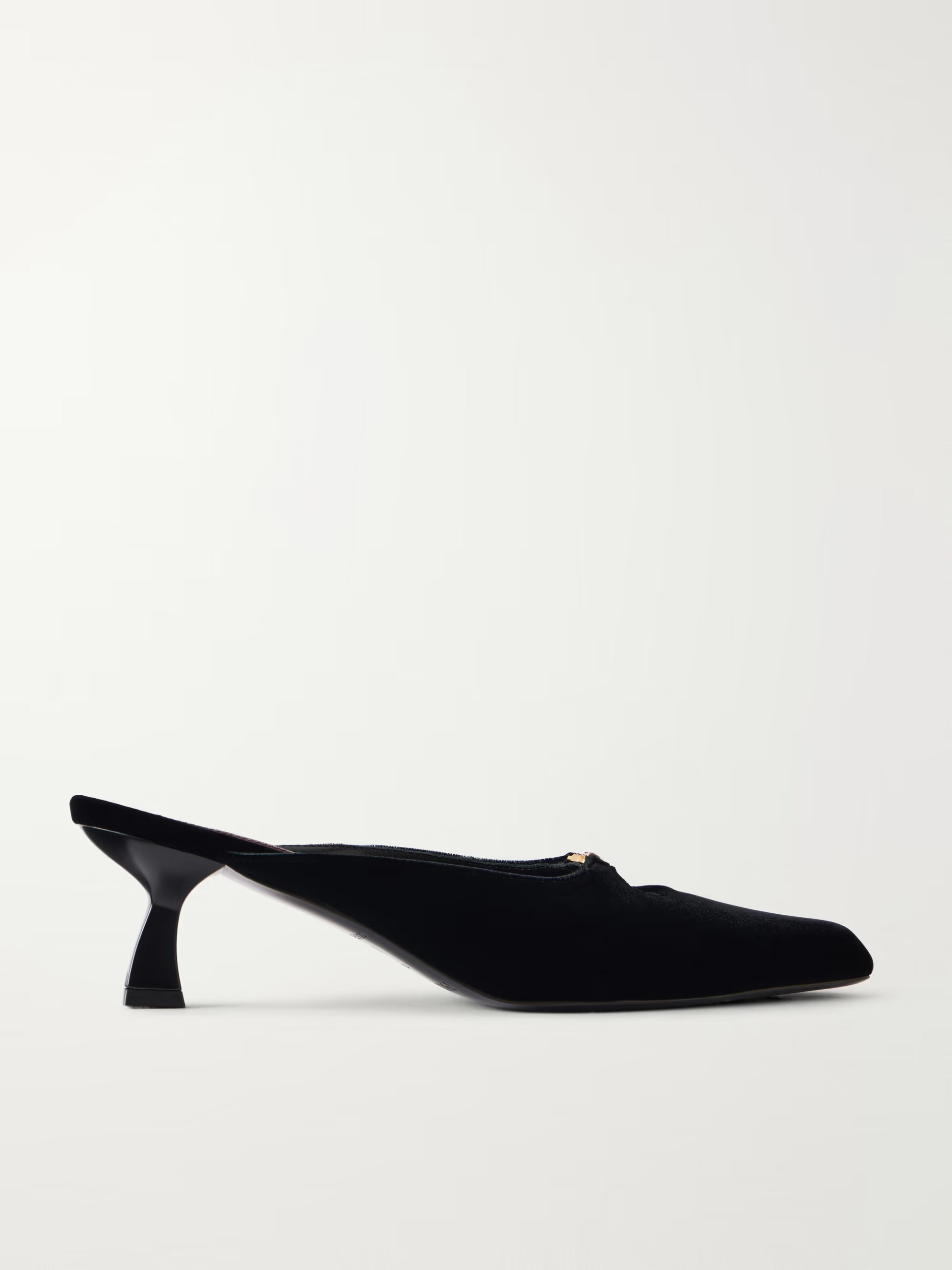 Nodaleto, Dona Ruby 50 crystal-embellished velvet mules