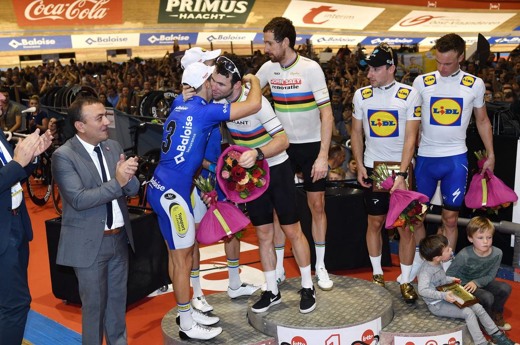 More podium hugs