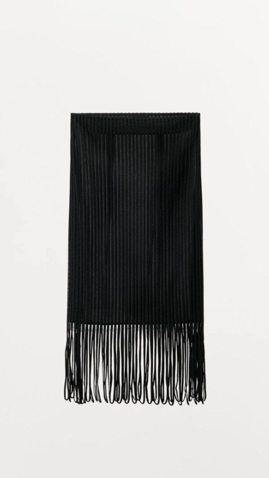 ZARA, Skirt With Fringed Straps