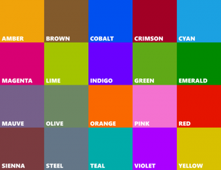 Windows Phone 8 Accent colors