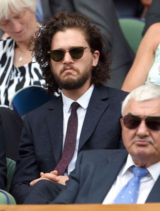 Kit Harington attends Wimbledon