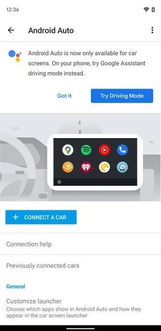 Android Auto Phone Screens App