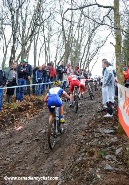 The course is very spectator friendly