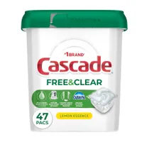 Cascade Free & Clear Dishwasher Pods