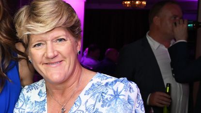 a headshot of clare balding