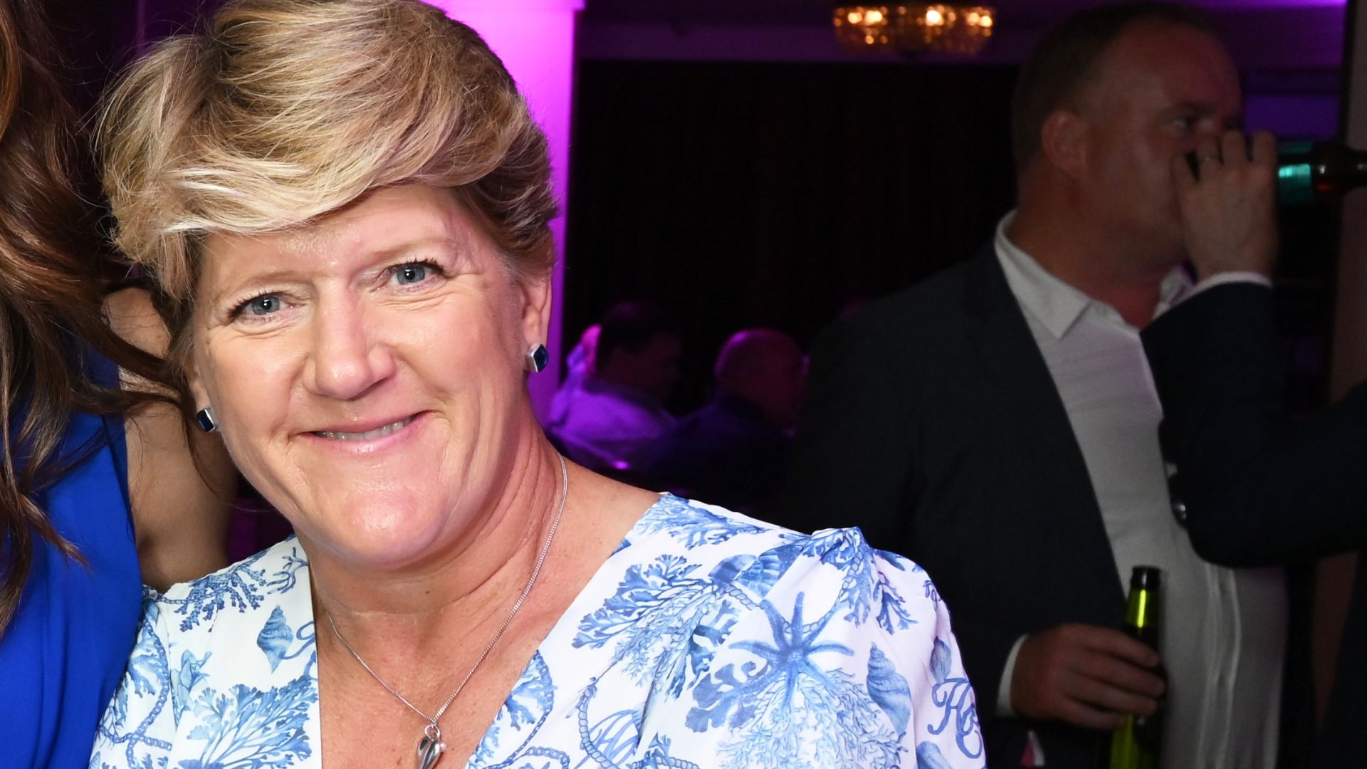 a headshot of clare balding